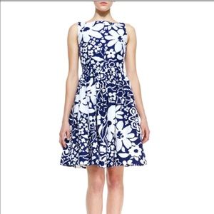 Kate Spade Tanner Dress Navy Floral